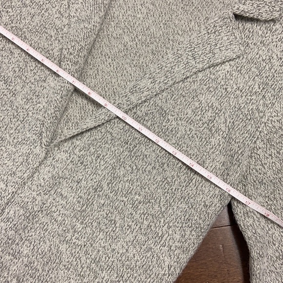 NWOT Grey Open Front Cardigan - Picture 8 of 9